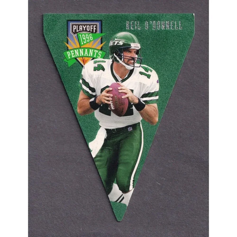1996 Playoff Contenders Pennants #38 Neil O'Donnell EXMT+ 4157